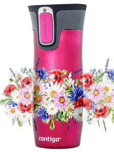 Thermal Mug Contigo West Loop 2.0 470 ml - Polish meadow