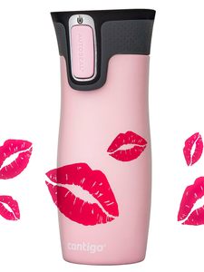 Thermal Mug Contigo West Loop 470 ml - Millenial pink - Lips