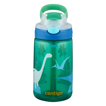 Children's bottle - Contigo Gizmo Flip 414ml children's mug - Jungle Green Dino