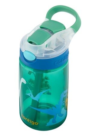 Children's bottle - Contigo Gizmo Flip 414ml children's mug - Jungle Green Dino