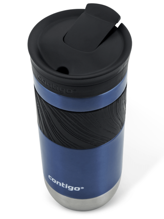 Contigo Byron 2.0 470ml thermal mug with engraving - Blue