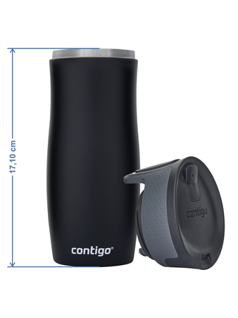 Contigo West Loop 2.0 470ml thermal mug - Blue Mat - I love You