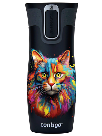 Contigo West Loop 2.0 470ml thermal mug - black - Cat