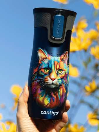 Contigo West Loop 2.0 470ml thermal mug - navy blue - Cat