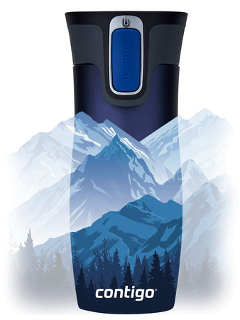 Contigo West Loop 2.0 thermal mug 470ml - Mountains at night