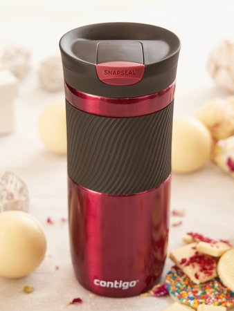 Thermal mug Contigo Byron 470ml  with custom inscription - engraved - Vivaciuous