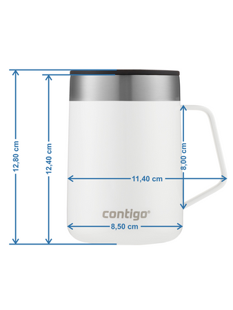 Thermal mug Contigo Streeterville 420 ml custom inscription - engraved - Black