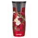 Thermal Mug Contigo West Loop 2.0 470 ml - Red - Flowers