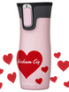 Thermal Mug Contigo West Loop 470 ml - Millenial pink - Hearts