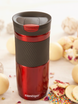 Thermal mug Contigo Byron 470ml  with custom inscription - engraved - Red