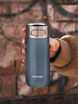 Thermal mug Contigo Luxe Autoseal 360 ml with custom inscription - engraved -  Cornflower