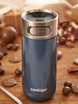 Thermal mug Contigo Luxe Autoseal 360 ml with custom inscription - engraved -  Cornflower