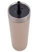 Thermal mug with straw Luxe Tumbler 720 ml - Brown Sugar