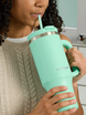 Thermal water mug with engraving Contigo Streeterville Tumbler 1200 ml - Reef