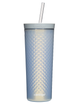 Water mug with straw Contigo AutoClose Tumbler - Macaroon