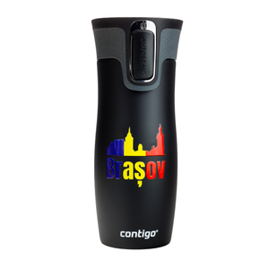 Contigo Mug thermique West Loop 2.0 470ml - Brasov/Noir mat