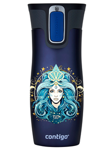 Mug isotherme Contigo West Loop 2.0 470ml - Bleu mat - Queen of the ocean