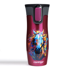 Mug isotherme Contigo West Loop 2.0 470ml - Framboise - Cheval