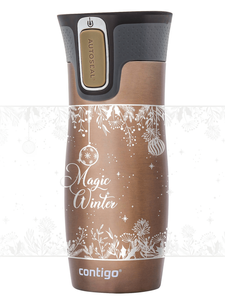 Mug isotherme Magic Winter - Contigo West Loop 2.0 470 ml