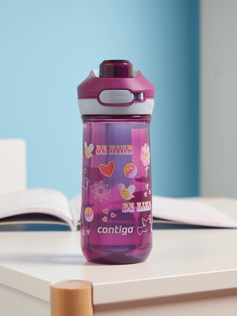 Bouteille pour enfants Contigo Jessie 420ml Rétro raisin