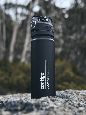 Contigo Free Flow Mouthpiece Thermos 700ml - Noir - Avec votre gravure