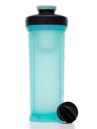 Contigo Shake&Go 2.0 shaker de protéines/nutrition 820 ml - bleu