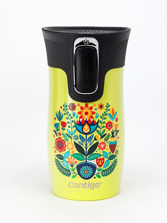 Contigo West Loop Mini mug thermique 300ml - Folklor2 - Limelight