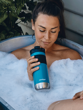 Mug isotherme Contigo Byron 2.0 590ml - Bleu Mat