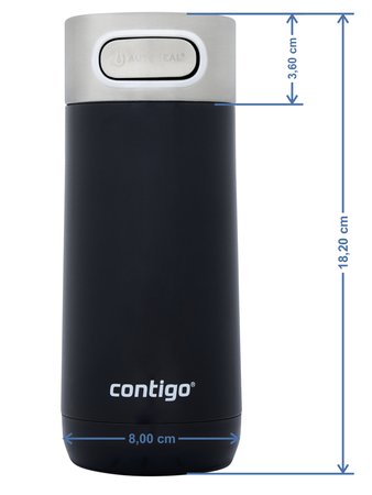 Mug isotherme Contigo Luxe 360ml - Argent