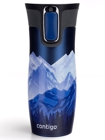 Mug isotherme Contigo West Loop 2.0 470 ml - "Montagnes la nuit".