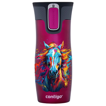 Mug isotherme Contigo West Loop 2.0 470ml - Framboise - Cheval