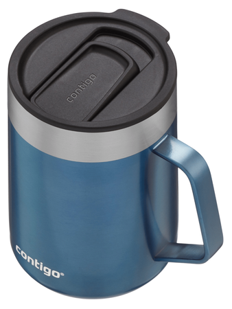 Mug isotherme avec poignée Contigo Streeterville 420 ml - Bleu