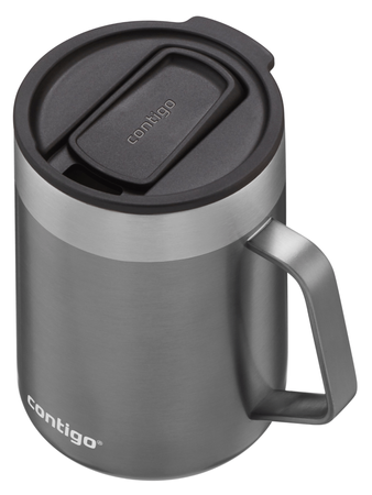 Mug isotherme avec poignée Contigo Streeterville 420 ml - Gris