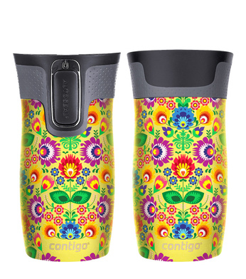 Mug thermique 300ml Contigo West Loop Mini - Folklore - Limelight