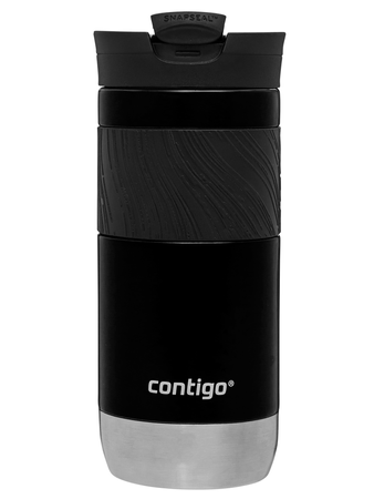 Mug thermique Contigo Byron 2.0 470ml avec gravure - Noir brillant