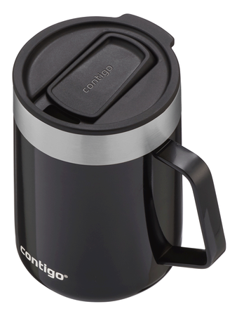 Tasse personnalisée thermiqnue Contigo Streeterville 420 ml - Noir