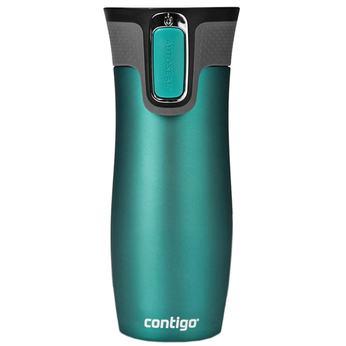 Contigo West Loop 2.0 Thermobecher 470ml - Biscay Bay- Goldfisch