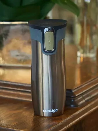 Contigo West Loop 2.0 Thermobecher 470ml - Latte- Hund