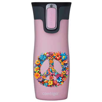 Contigo West Loop 2.0 Thermobecher 470ml - Rosa matt- Frieden