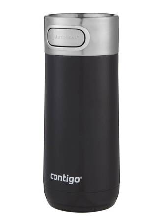 Personalisierbarer thermobecher Contigo Luxe Autoseal 360 ml - Schwarz