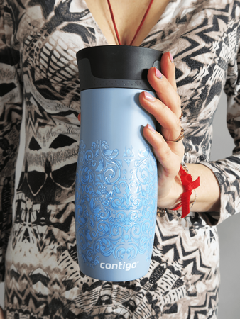 Thermobecher Contigo West Loop 2.0 470ml „Glamour BLUE”