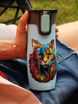 Contigo West Loop 2.0 470ml Thermalbecher - Blaue Matte - Katze