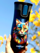 Contigo West Loop 2.0 470ml Thermalbecher - marineblau - Katze