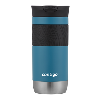 Contigo Byron 2.0 470ml thermal mug with engraving - Matte blue