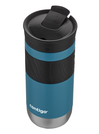 Contigo Byron 2.0 470ml thermal mug with engraving - Matte blue