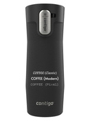Thermal mug Contigo West Loop 3.0 with custom inscription - engraved - Balck