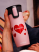 Thermal Mug Contigo West Loop 470 ml - Millenial pink - Hearts