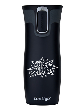 Mug isotherme Contigo West Loop 2.0 470 ml - Super Maman - Noir