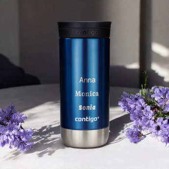 Mug thermique Contigo Huron 2.0 avec gravure 470ml - Bleu