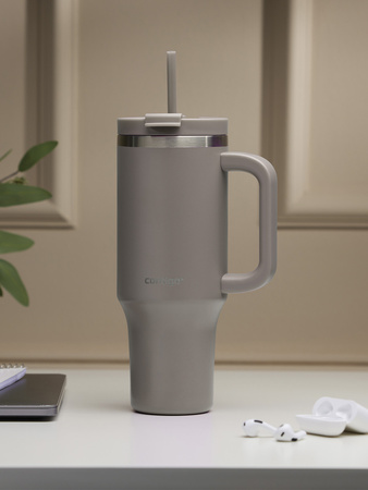 Taza térmica con pajita Streeterville Tumbler 1200 ml - Inky Cap